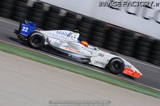 2008-04-26 Monza 1411 Formule Renault 3.5 Series - Pippa Mann